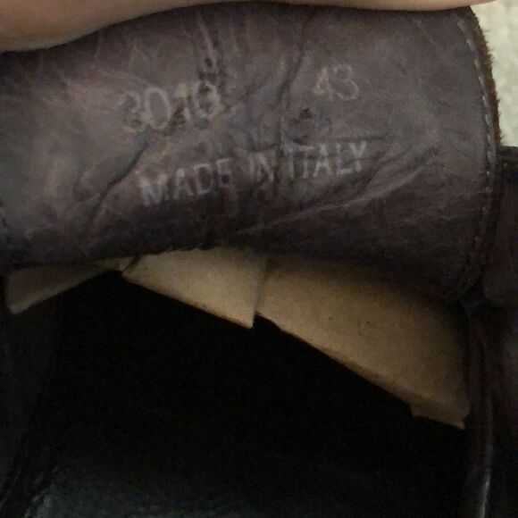 Rolando Sturlini Double Monk Strap leather shoes Mens 43 made Italy - Picture 16 of 16